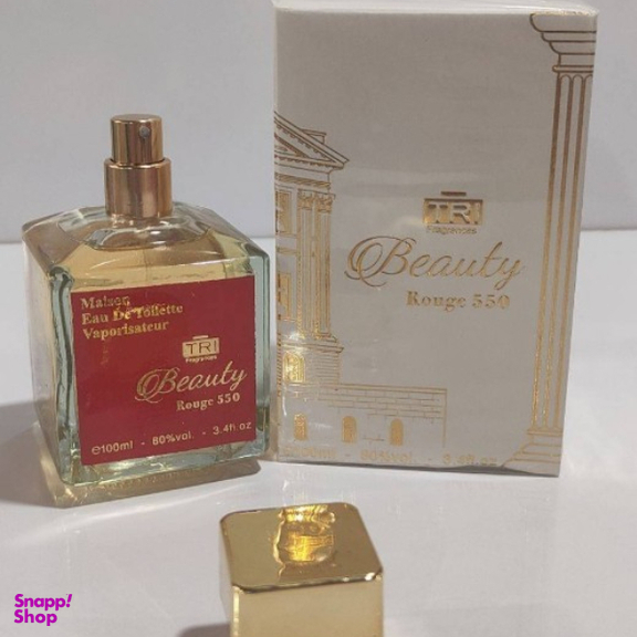 ادوپرفیوم زنانه و مردانه تی ار آی مدل Beauty Rouge 550 حجم 100 میلی لیتر
