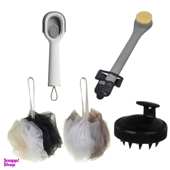 ست لیف حمام بدن دبلیو اس مدل مولتی مجموعه 5 عددی