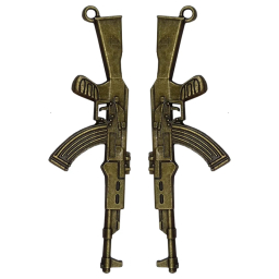 آویز گردنبند طرح اسلحه کلاش کد RCC-12