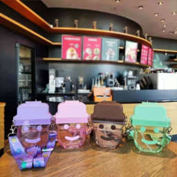 قمقمه طرح بستنی عروسکی گنجایش 0.3 لیتر