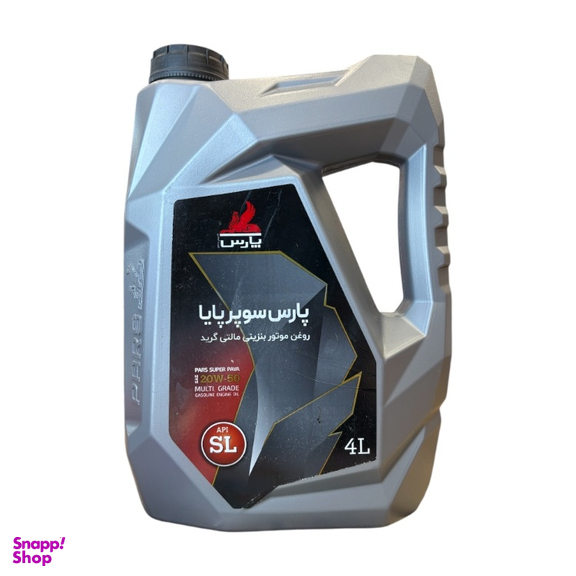 روغن موتور خودرو نفت پارس مدل 20W50 SL حجم 4 لیتر