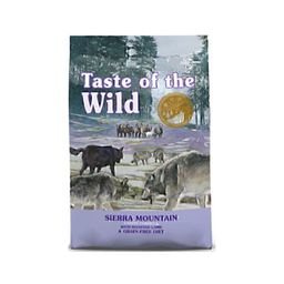 غذای خشک سگ تیست آف وایلد طعم بره کبابی کد 21280 وزن 2 کیلوگرم