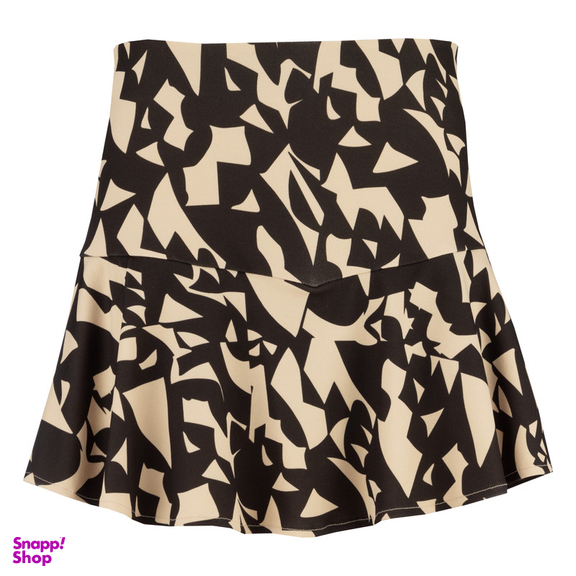 دامن زنانه سرژه مدل 210207 رنگ کرم