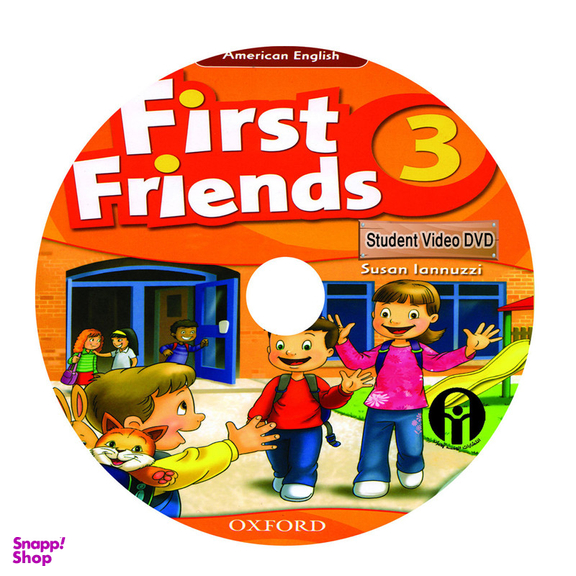 کتاب American English First Friends 3 اثر Susan lannuzzi انتشارات اشتیاق نور به همراه سی دی