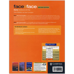 کتاب face 2 face Starter اثر Chris Redston and Gillie Cunningham انتشارات زبان مهر