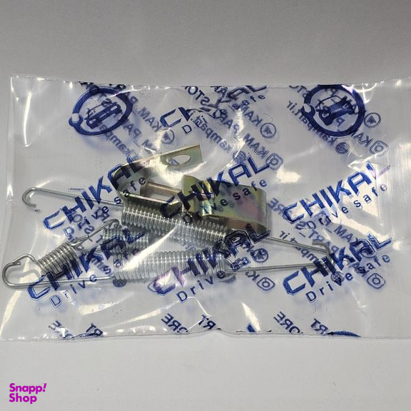 فنر و خار لنت عقب خودرو چیکال مدل P-528 مناسب برای تیبا مجموعه 8 عددی