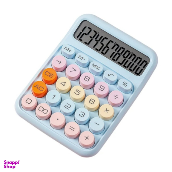 ماشین حساب مدل مینیمال طرح رنگی رنگی کد 340