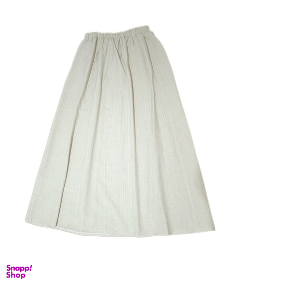 دامن زنانه طرح راه راه کد 6644 رنگ کرم