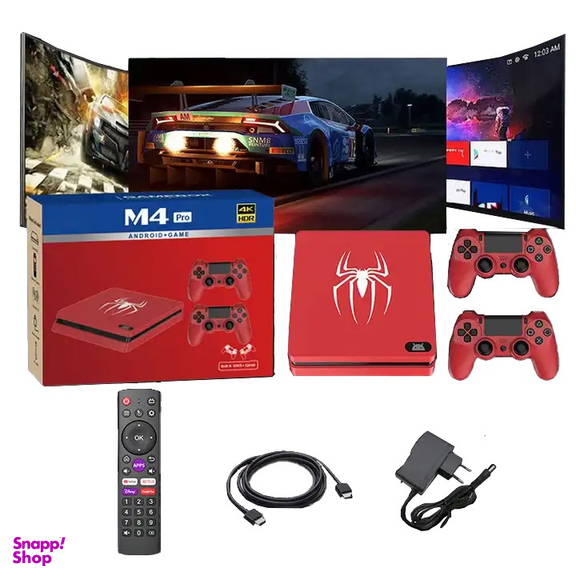 کنسول بازی و اندروید باکس M4 Pro مدل Game Stick 4K Ultra Pro