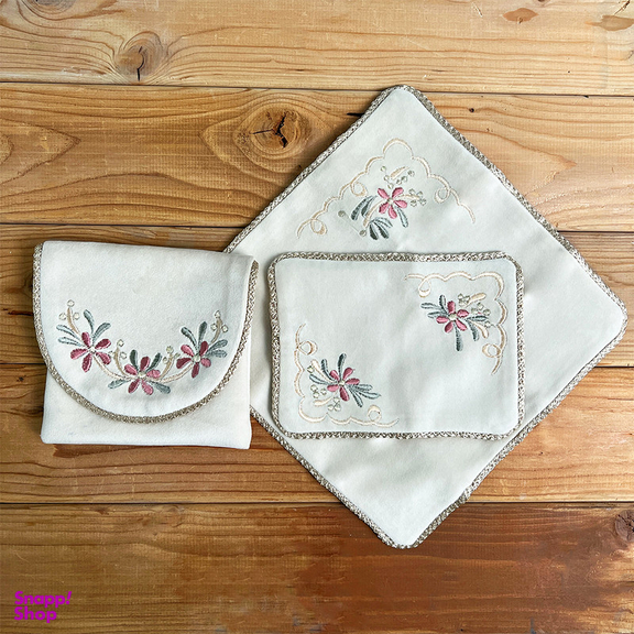 جانماز صفاهوم مدل کیفی مخمل گل برجسته