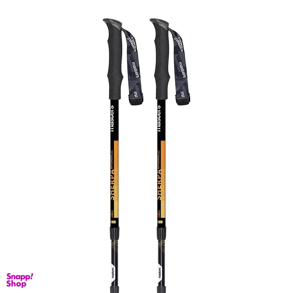 عصای کوهنوردی مسترز مدل Sherpa Antishock CSS مجموعه 2 عددی