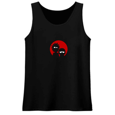 تاپ مردانه مدل ریک و مورتی کد 59 رنگ مشکی