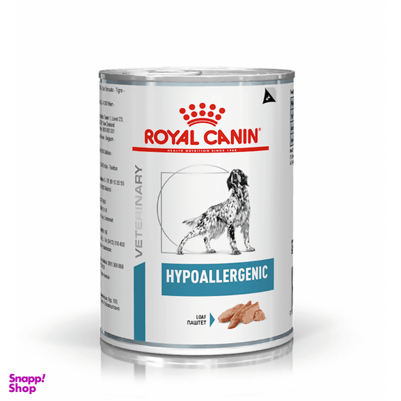 کنسرو سگ رویال کنین مدل Hypoallergnic وزن 400 گرم
