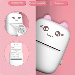 پرینتر لیبل زن حرارتی ناب سل مدل پرتابل خرگوشی کد PIN-NAAB001