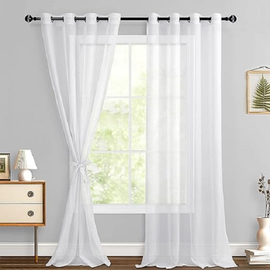 پرده تیکو دکو مدل حریر کلاسیک سایز 150 × 280 سانتی متر