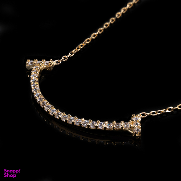 گردنبند طلا 18 عیار زنانه جواهری سون کد 3343