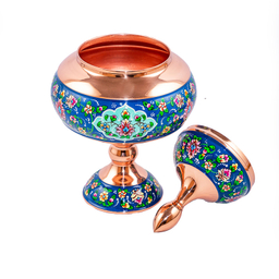 شکلات خوری مسی آقاجانی مدل پرداز کد p007