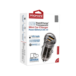 شارژر فندکی 65 وات پرومیت مدل TRANSDRIVE-65W