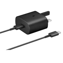 شارژر موبایل سه پین سامسونگ مدل Samsung Super Fast Charger 45W EP-TA845 به همراه کابل Type-C طول 1 متر