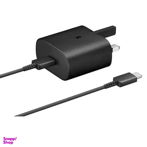 شارژر موبایل سه پین سامسونگ مدل Samsung Super Fast Charger 45W EP-TA845 به همراه کابل Type-C طول 1 متر