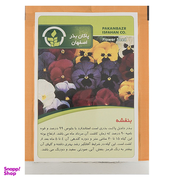 بذر گل بنفشه پاکان بذر