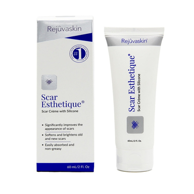 کرم ترمیم‌ کننده اسکار رژواسکین مدل Scar Esthetique حجم 60 میلی لیتر