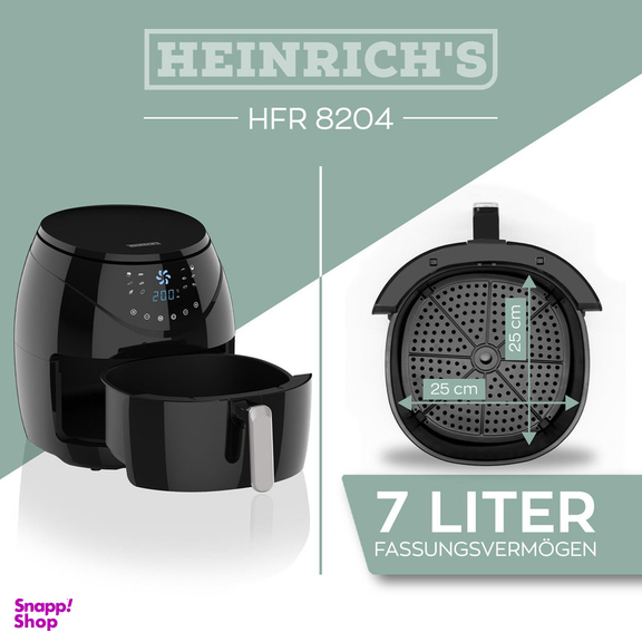 سرخ کن بدون روغن هنریچ مدل HR-8204