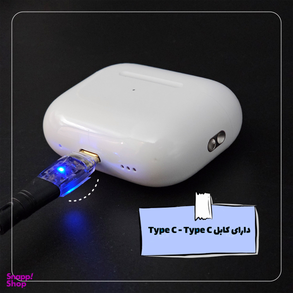 هدفون بلوتوثی ریمکس مدل AirPods Pro 2 Type-C