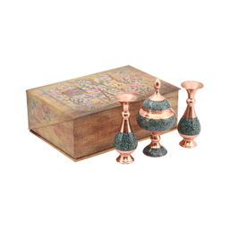 ست هدیه مسی مدل چکامه کد 15