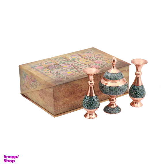 ست هدیه مسی مدل چکامه کد 15