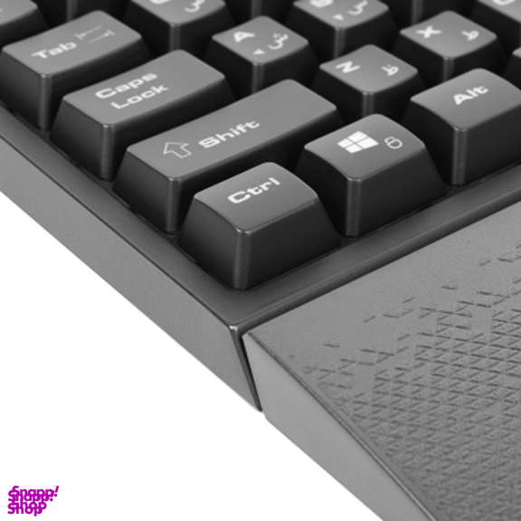 کیبورد باسیم مخصوص بازی گرین مدل GK703-RGB