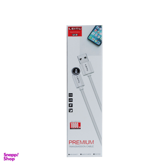 کابل تبدیل USB به Type-C لیتو مدل LD-30 طول 1 متر