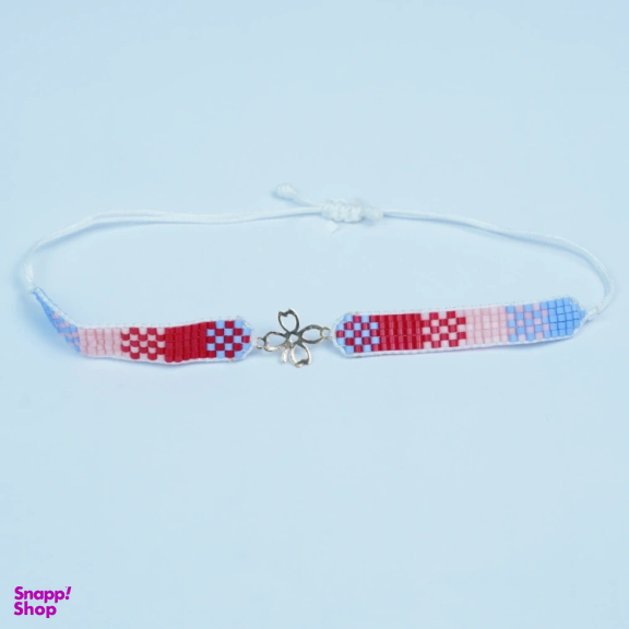 دستبند طلا 18 عیار زنانه مدل گل 4 برگ کد 1065