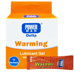ژل بهداشتی پاور من دلتازکس مدل Warming بسته 12 عددی