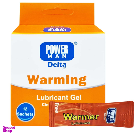 ژل بهداشتی پاور من دلتازکس مدل Warming بسته 12 عددی