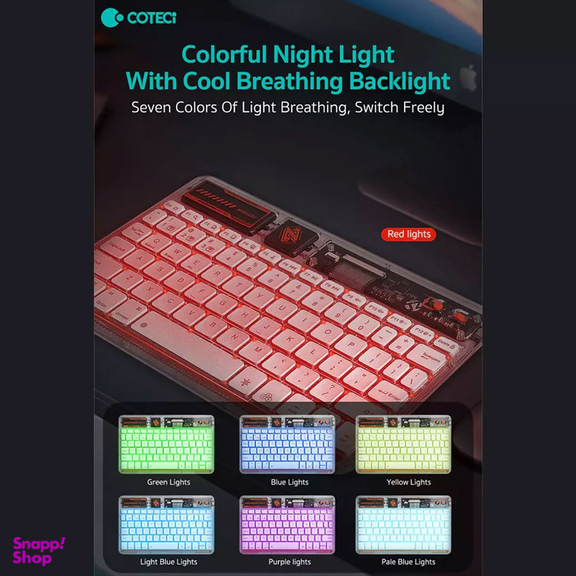 کیبورد بی سیم بلوتوثی کوتتسی مدل 84012