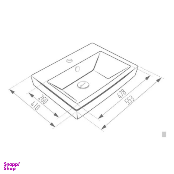 ست روشویی و کابینت مروا کابین مدل ولگا مروارید