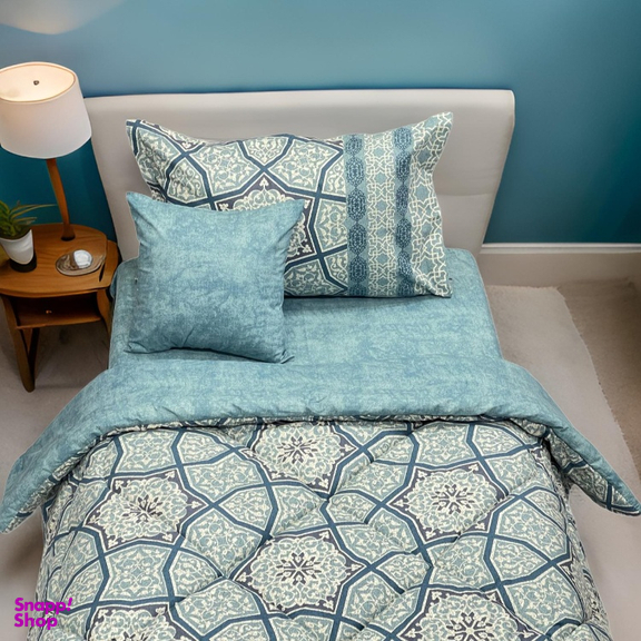 سرویس خواب مانیکا هوم مدل Larisa یکنفره 4 تکه