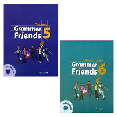 کتاب Grammar Friends 5_6 اثر Tim Ward And Eileen Flannigan انتشارات زبان مهر مجموعه 2 جلدی