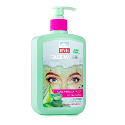 ژل شستشوی صورت بی ام اس مدل آلوئه ورا حجم 500 میلی لیتر