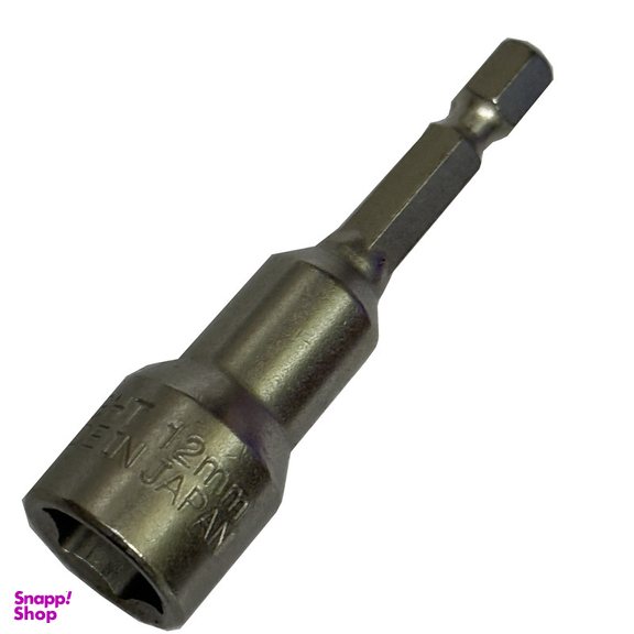 آچار بکس شیروانی لایت مدل SMT-LIGT-JAPAN-MN-1265-1/4-12*65mm سایز 12-1/4 میلی متر مجموعه 10 عددی