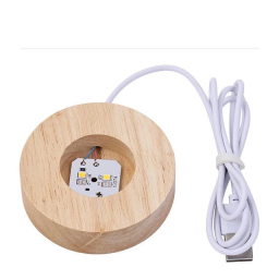 چراغ خواب مدل گوی کریستال طرح کره زمین سایز ۸ سانتی متر کد 120