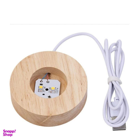 چراغ خواب مدل گوی کریستال طرح کره زمین سایز ۸ سانتی متر کد 120