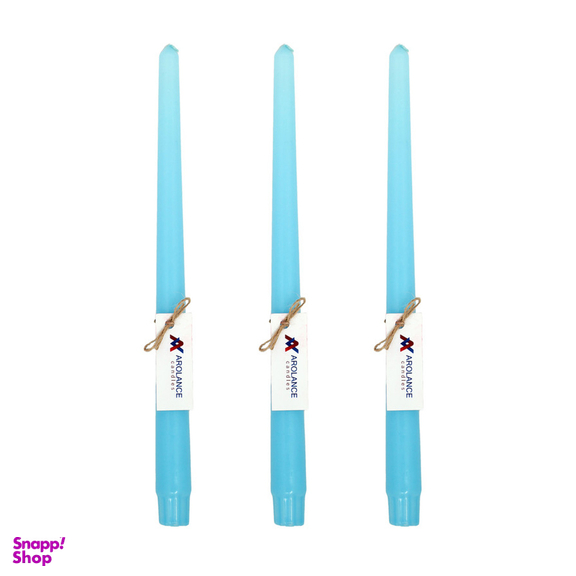 شمع آرولنس طرح قلمی مدل L30 بسته 3 عددی