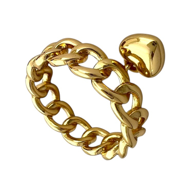 انگشتر زنانه ژوپینگ مدل کارتیه قلب کد R4948