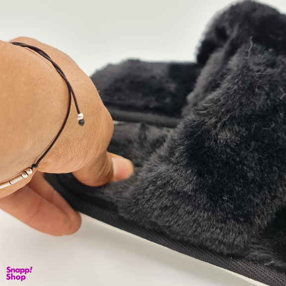 دمپایی حوله ای نیکتا کد 038 رنگ مشکی