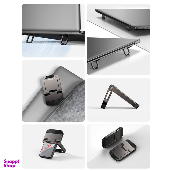 پایه نگهدارنده لپ تاپ بیسوس مدل BS-HN001 بسته 2 عددی