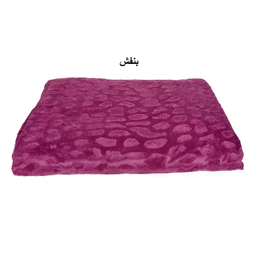 پتو مسافرتی شایسته مدل فایپکو اسکارلت مخمل سنگی سایز 155×205 سانتی متر