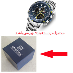 ساعت مچی عقربه ای مردانه نیوی فورس مدل NF9182 SB