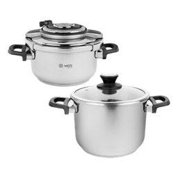 زودپز دوقلو ام جی اس مدل PC 202 گنجایش 6+4 لیتر